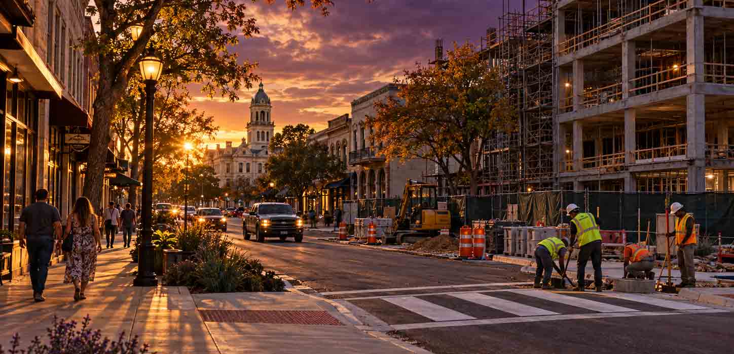 Downtown Condos, License Plate Cameras, and What October Means for New Braunfels Buyers
